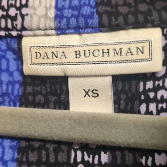 Bundle of 2 Dana Buchman Blue Green And Blue Gray Tunic Tops - Picture 4 of 7